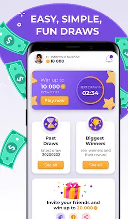 Скачать Make money with Lucky Numbers [Взлом на монеты и МОД Меню] версия 0.8.6 на Андроид