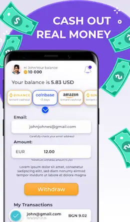 Скачать Make money with Lucky Numbers [Взлом на монеты и МОД Меню] версия 0.8.6 на Андроид