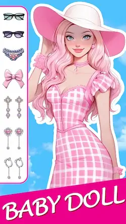 Скачать Doll Makeover: dress up games [Взлом Много монет и МОД Меню] версия 1.5.5 на Андроид