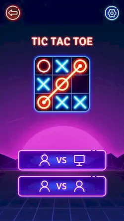 Скачать Tic Tac Toe 2 Player: XOXO [Взлом Много монет и МОД Меню] версия 1.2.9 на Андроид