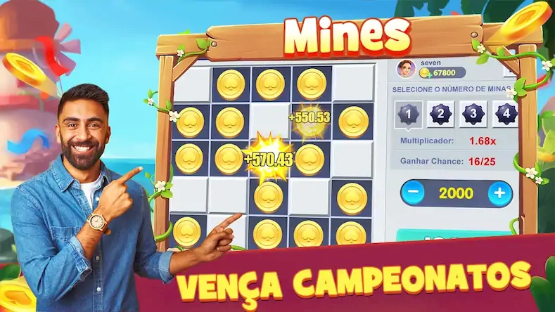 Скачать Mines:jogo de caça-minas [Взлом Бесконечные деньги и МОД Меню] версия 1.7.5 на Андроид