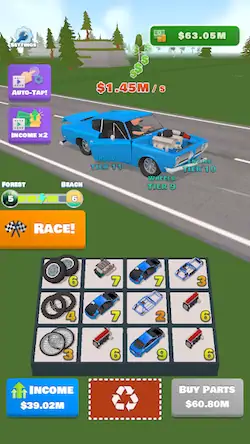 Скачать Idle Racer [Взлом Бесконечные монеты и МОД Меню] версия 2.9.5 на Андроид