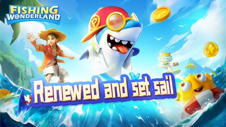 Скачать Fishing Wonderland [Взлом Бесконечные деньги и МОД Меню] версия 2.7.1 на Андроид