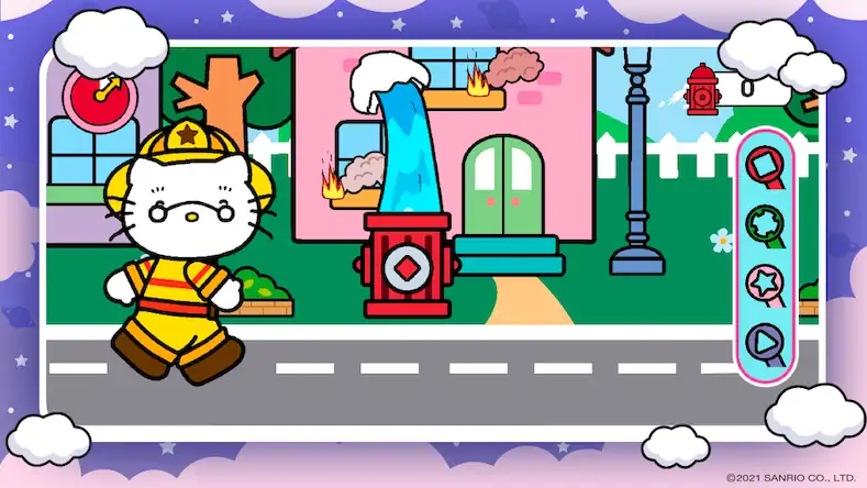 Скачать Hello Kitty: Спокойной ночи [Взлом Много монет и МОД Меню] версия 1.1.8 на Андроид