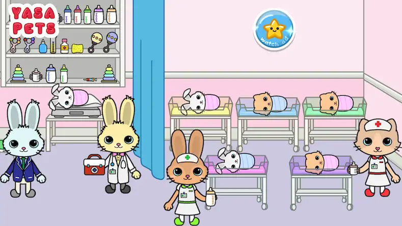 Скачать Yasa Pets Hospital [Взлом Много денег и МОД Меню] версия 1.3.1 на Андроид