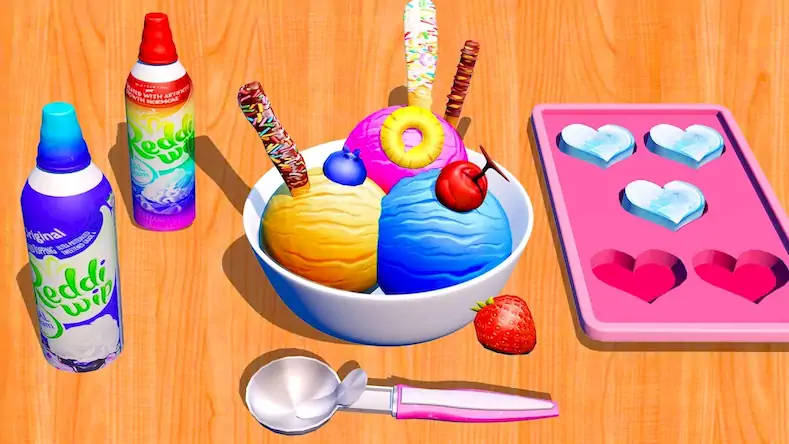 Скачать Ice Cream Games: Rainbow Maker [Взлом Бесконечные деньги и МОД Меню] версия 2.6.1 на Андроид