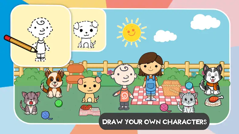 Скачать Lila's World:Create Play Learn [Взлом на деньги и МОД Меню] версия 2.8.1 на Андроид