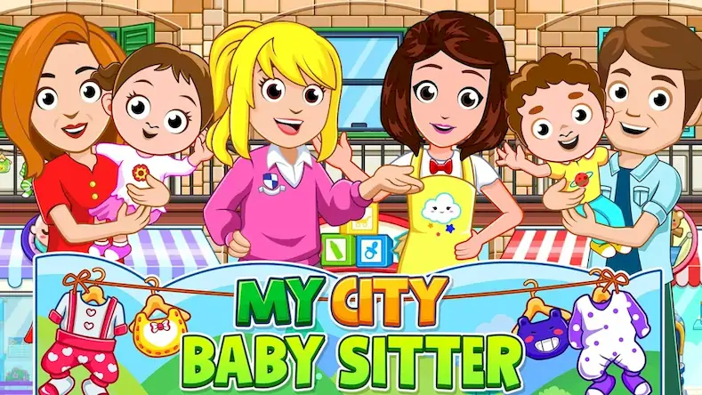 Скачать My City : Babysitter [Взлом на монеты и МОД Меню] версия 1.5.6 на Андроид
