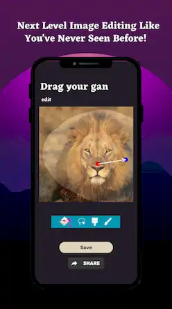 Скачать Drag Your Gan AI 2: DragGan 3D [Взлом Бесконечные монеты и МОД Меню] версия 1.2.7 на Андроид