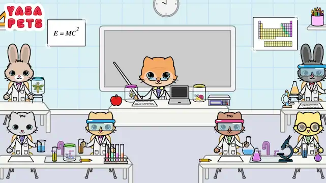 Скачать Yasa Pets School [Взлом Бесконечные монеты и МОД Меню] версия 2.7.7 на Андроид