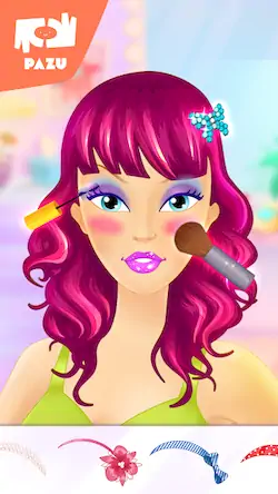 Скачать Салон макияжа для девочек [Взлом Много денег и МОД Меню] версия 1.4.5 на Андроид