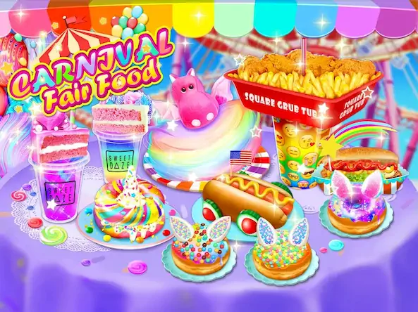 Скачать Unicorn Chef Games for Teens [Взлом на монеты и МОД Меню] версия 2.4.2 на Андроид