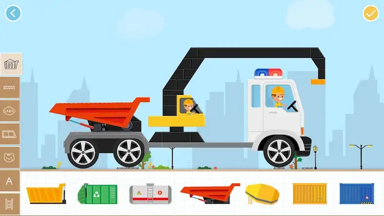 Скачать Labo Кирпич Car2 Kid игры [Взлом Много денег и МОД Меню] версия 0.7.1 на Андроид