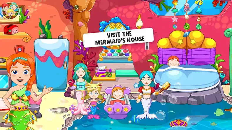 Скачать Wonderland: My Little Mermaid [Взлом Много денег и МОД Меню] версия 0.1.9 на Андроид