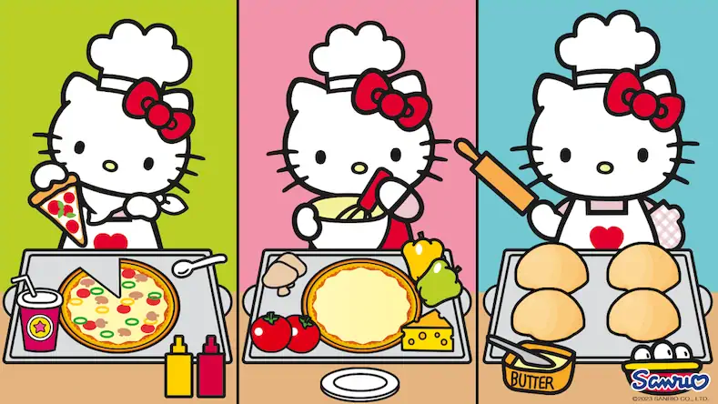 Скачать Hello Kitty и друзья в Кидео [Взлом Много монет и МОД Меню] версия 1.7.6 на Андроид