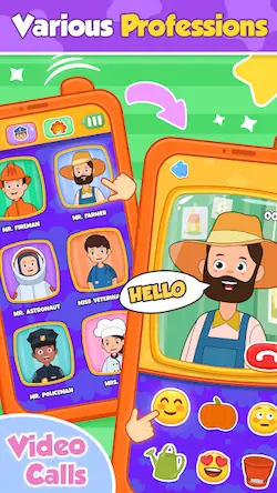 Скачать Toy Phone Baby Learning games [Взлом Бесконечные монеты и МОД Меню] версия 0.1.4 на Андроид