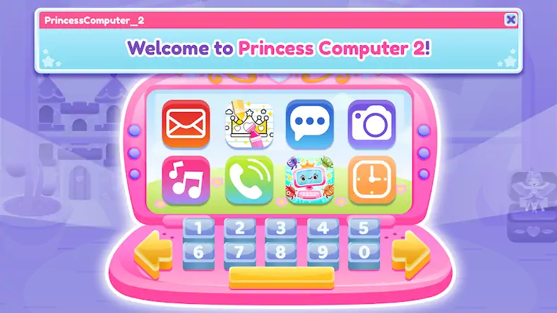 Скачать Принцесса Компьютер 2 [Взлом на деньги и МОД Меню] версия 1.1.7 на Андроид