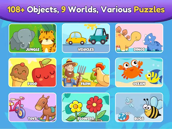 Скачать Baby Games: learn, 2+ year kid [Взлом Много монет и МОД Меню] версия 0.7.6 на Андроид