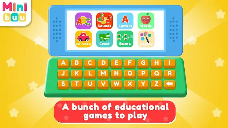 Скачать Kids Computer - Fun Games [Взлом Бесконечные монеты и МОД Меню] версия 2.2.8 на Андроид