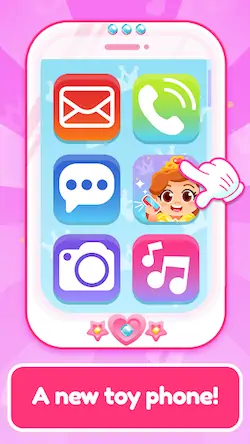 Скачать Телефон принцессы малышей 2 [Взлом Много монет и МОД Меню] версия 2.5.4 на Андроид