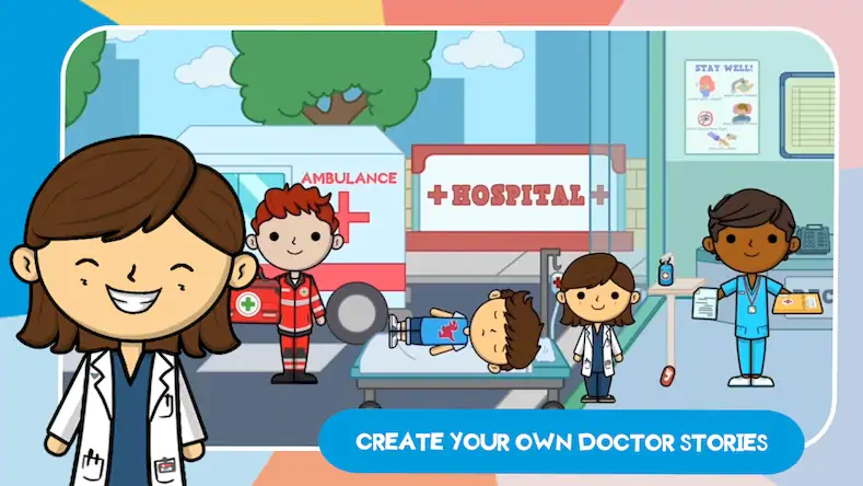 Скачать Lila's World:Dr Hospital Games [Взлом Бесконечные деньги и МОД Меню] версия 0.8.7 на Андроид