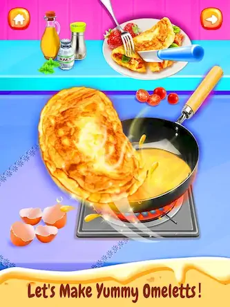 Скачать Breakfast Food Recipe! [Взлом Много монет и МОД Меню] версия 0.4.4 на Андроид