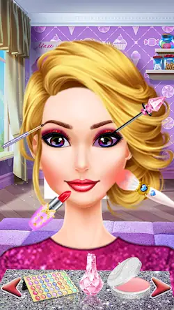 Скачать Модный макияж для девочек [Взлом на деньги и МОД Меню] версия 2.3.8 на Андроид