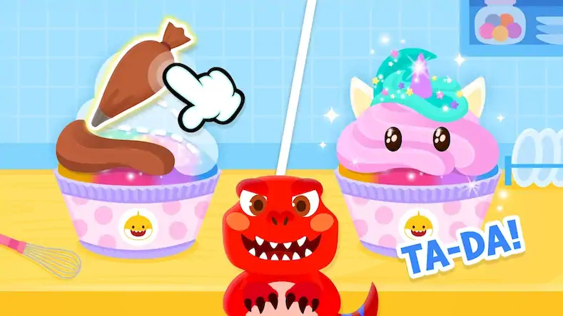 Скачать Baby Shark’s Dessert Shop [Взлом на деньги и МОД Меню] версия 0.4.4 на Андроид