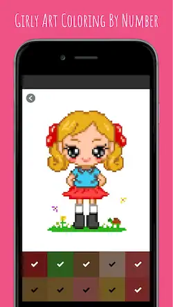 Скачать Girly Art Coloring By Number [Взлом Бесконечные деньги и МОД Меню] версия 1.3.2 на Андроид