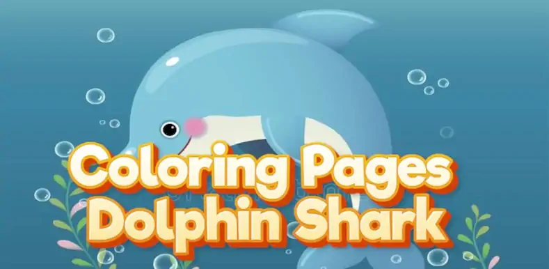 Скачать Coloring Pages Dolphin Shark [Взлом Много денег и МОД Меню] версия 1.9.7 на Андроид