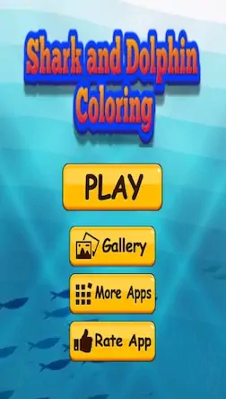 Скачать Coloring Pages Dolphin Shark [Взлом Много денег и МОД Меню] версия 1.9.7 на Андроид