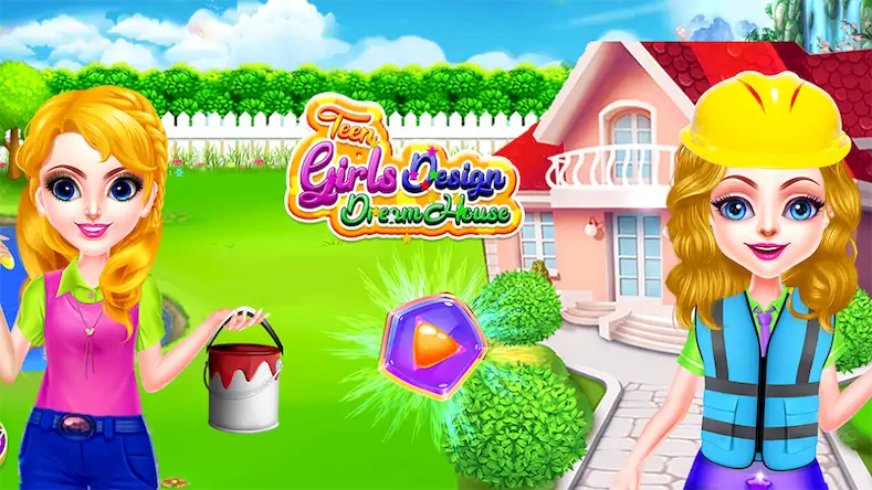 Скачать Teen girls design dream house [Взлом Бесконечные монеты и МОД Меню] версия 1.9.3 на Андроид
