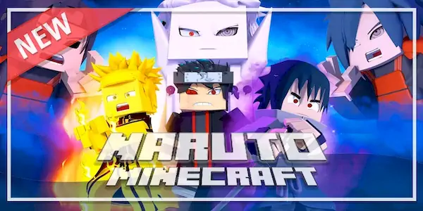 Скачать Naruto Mods for Minecraft PE [Взлом Бесконечные деньги и МОД Меню] версия 0.1.5 на Андроид