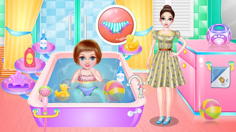 Скачать Crazy Little Girl Nanny Care [Взлом Бесконечные деньги и МОД Меню] версия 1.6.3 на Андроид