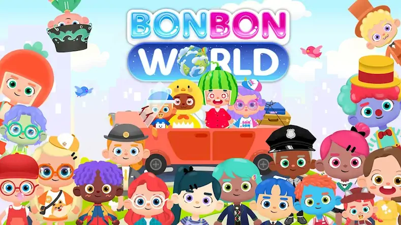 Скачать BonBon Life World Kids Games [Взлом Много денег и МОД Меню] версия 1.6.8 на Андроид