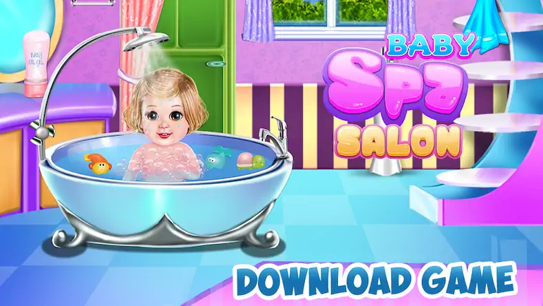 Скачать Baby Spa Salon [Взлом на монеты и МОД Меню] версия 1.1.4 на Андроид