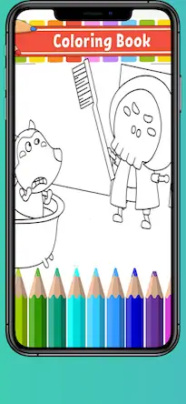 Скачать Wolfoo Coloring Book 2 [Взлом Бесконечные деньги и МОД Меню] версия 2.7.9 на Андроид