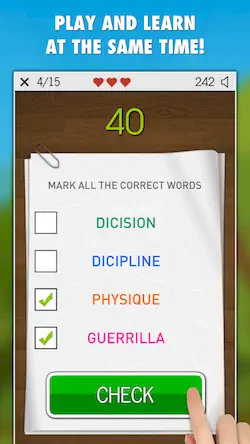 Скачать Spelling Master PRO [Взлом на монеты и МОД Меню] версия 0.9.9 на Андроид