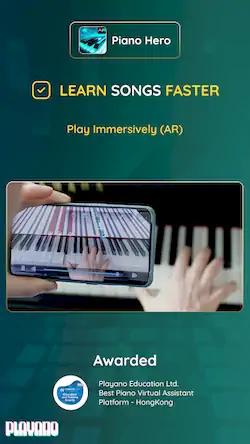 Скачать Piano Hero - AI/AR Play Along [Взлом Много денег и МОД Меню] версия 1.2.2 на Андроид