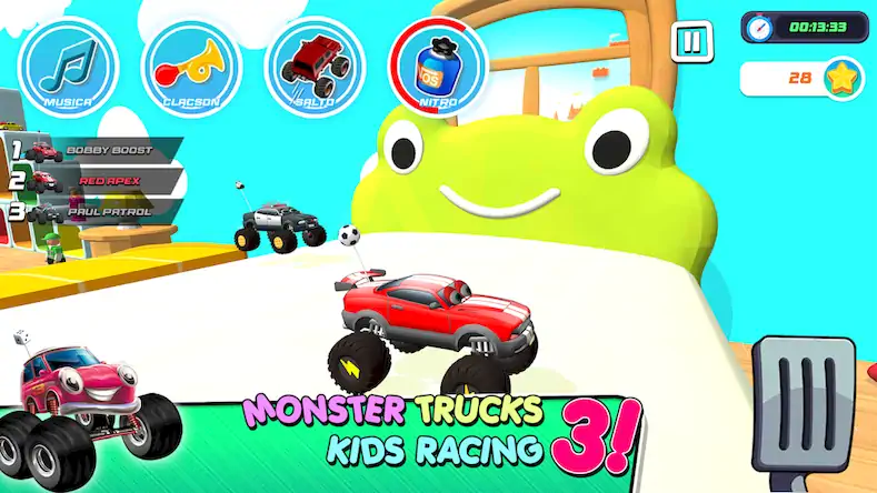 Скачать Monster Trucks Game for Kids 3 [Взлом Много денег и МОД Меню] версия 2.1.9 на Андроид