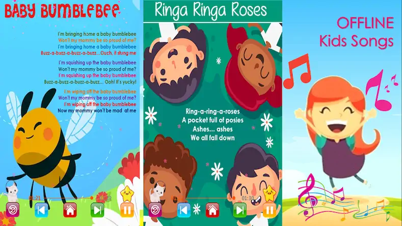 Скачать Nursery Rhymes - Kids Songs [Взлом Много монет и МОД Меню] версия 0.9.8 на Андроид