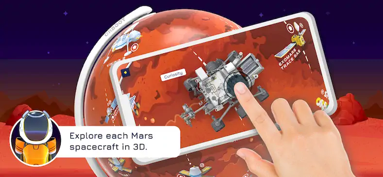 Скачать Orboot Mars AR by PlayShifu [Взлом на деньги и МОД Меню] версия 1.2.2 на Андроид