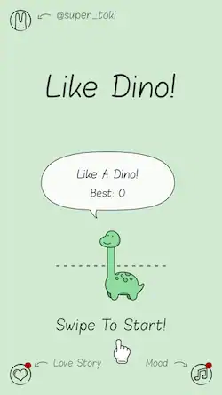 Скачать Like Dino! [Взлом Много денег и МОД Меню] версия 1.9.8 на Андроид