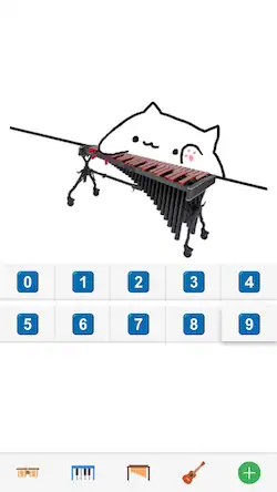Скачать Bongo Cat: Musical Instruments [Взлом Бесконечные деньги и МОД Меню] версия 2.2.8 на Андроид