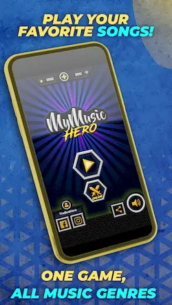 Скачать Guitar Hero Mobile: Music Game [Взлом на монеты и МОД Меню] версия 0.3.6 на Андроид