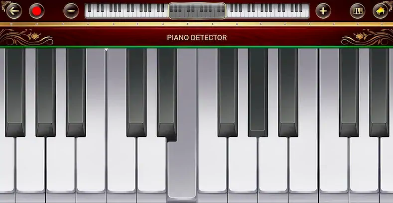 Скачать Piano Detector: Virtual Piano [Взлом Бесконечные деньги и МОД Меню] версия 1.5.9 на Андроид