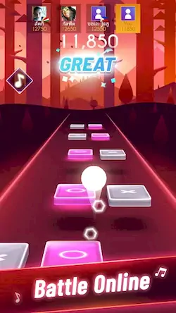 Скачать Music Rhythm Ball - Music Game [Взлом Много денег и МОД Меню] версия 0.2.4 на Андроид