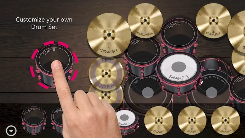 Скачать Drums Maker Симулятор барабана [Взлом Много монет и МОД Меню] версия 0.6.1 на Андроид