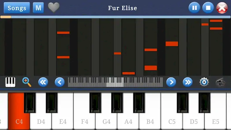 Скачать Piano Music & Songs [Взлом Много денег и МОД Меню] версия 0.5.7 на Андроид
