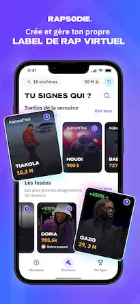 Скачать Rapsodie - Jeu de musique rap [Взлом на монеты и МОД Меню] версия 1.5.3 на Андроид